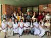 Mrs. Marshall's Honors English II students dressed for Toga Day, a modern commemoration of the Ides of March. These students have studied ancient Roman culture and are currently reading William Shakespeare's The Tragedy of Julius Caesar. 
