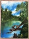 Procko's painting of the Suwannee River will be on display in the State Capitol.